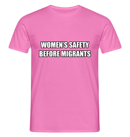 Women’s Safety Before Migrants T-Shirt